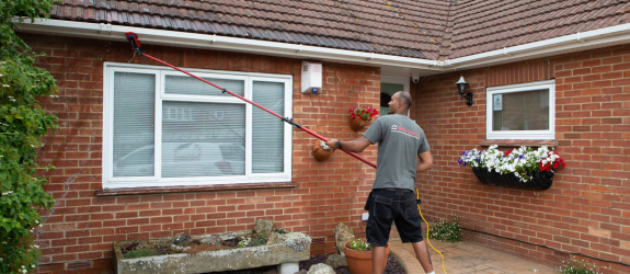 soffit and fascia cleaning Horsham