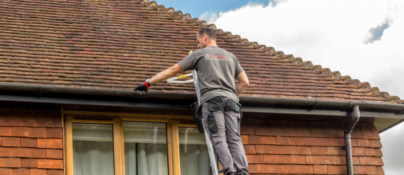 residential gutter cleaning Haxby